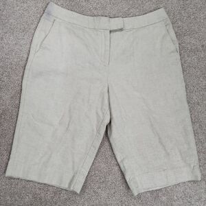 Isaac Mizrahi for Target Shimmery Capri Dress Pants **HAS DISCOLORATION**